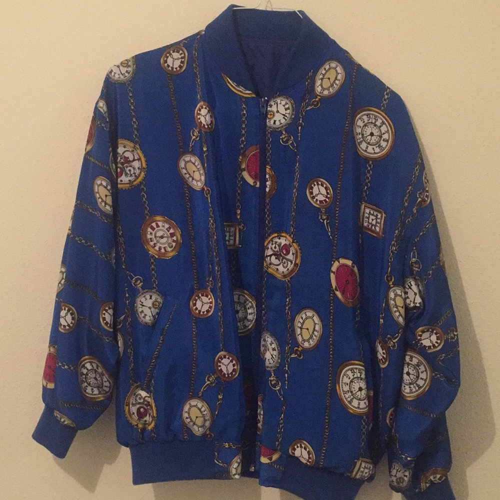 90s silk jacket